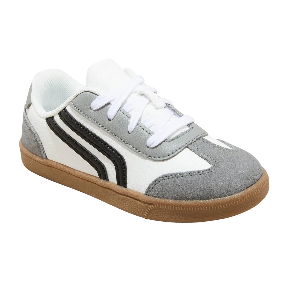 Boys Cat & Jack Boston Court Sneakers White Size 5 New With‎ Tags